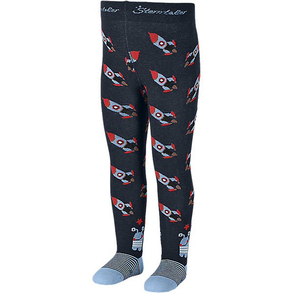 Baby Strumpfhose Raketen für Jungen