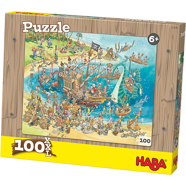 Puzzle 100 XL Teile - Piraten