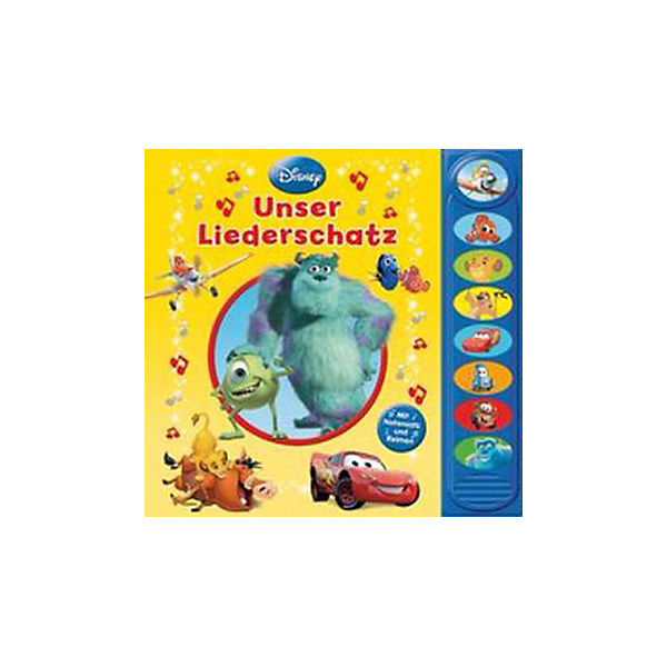Disney - Unser Liederschatz, Soundbuch mit Liedern