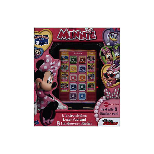 Mein Vorleser - Mein Lesepad: Disney Minnie, elektronisches Lesepad und 8 Bücher