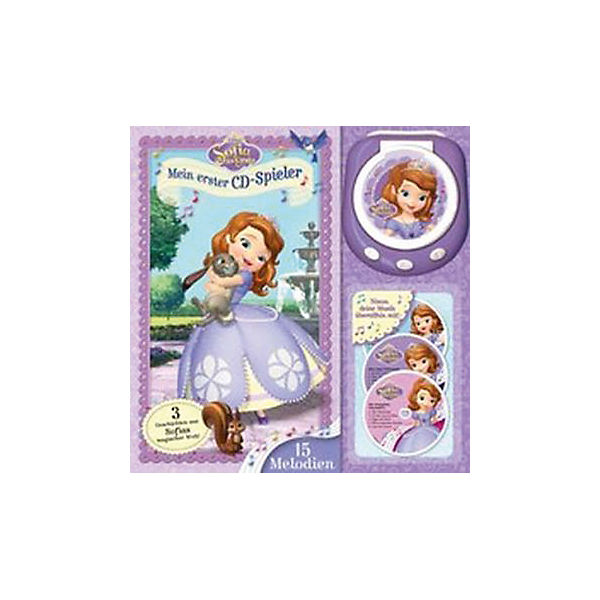 Disney Sofia die Erste, mit CD-Spieler und Melodien