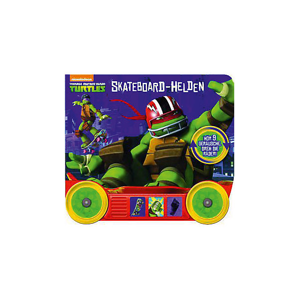 Teenage Mutant Ninja Turtles - Skateboard-Helden, mit Soundmodul