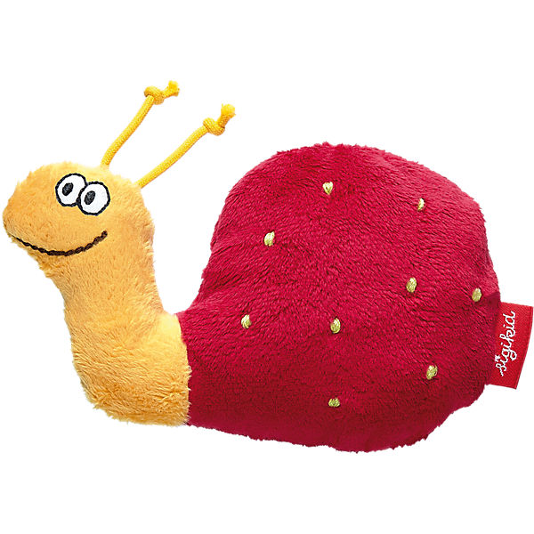 Rassel Schnecke rot
