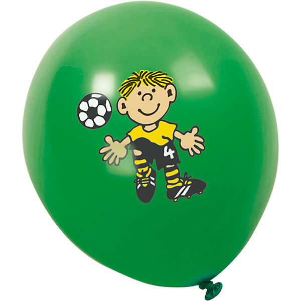 Luftballons Fußballer Fritz Flanke, 8 St.