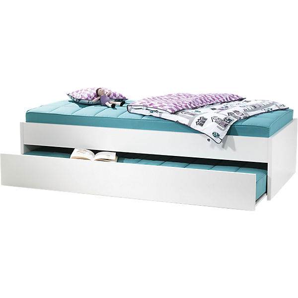 Sofabett mit Auszug EMMI, weiß
