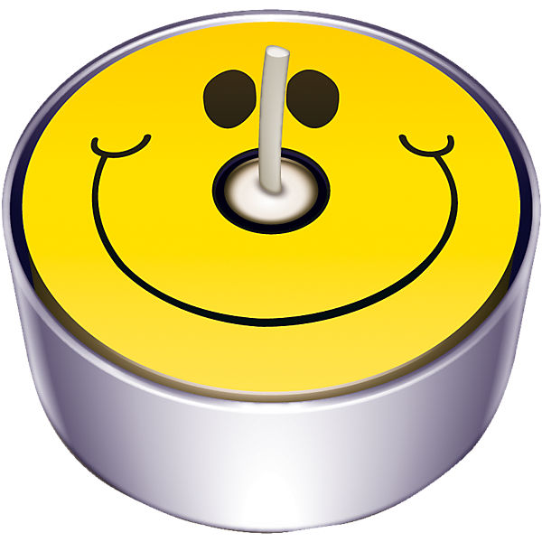 Design-Lichter Sunny face, 6 Stück