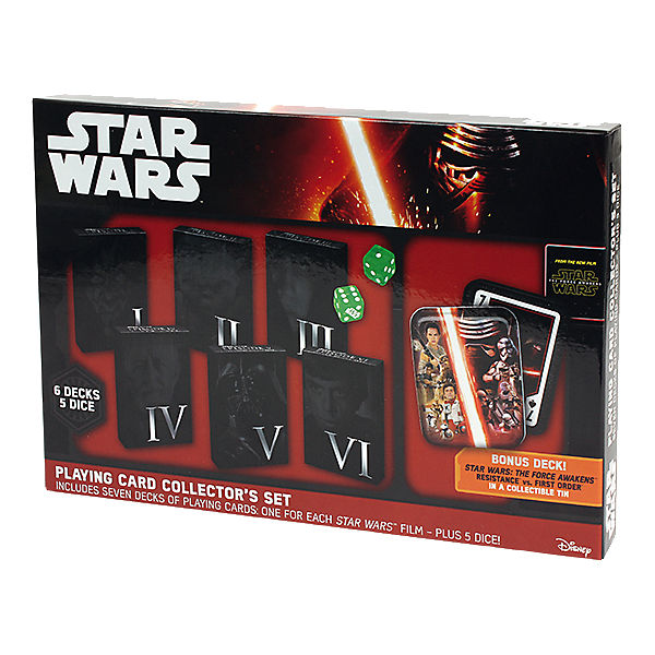 Star Wars Playing Cards Collector´s Set I - VII