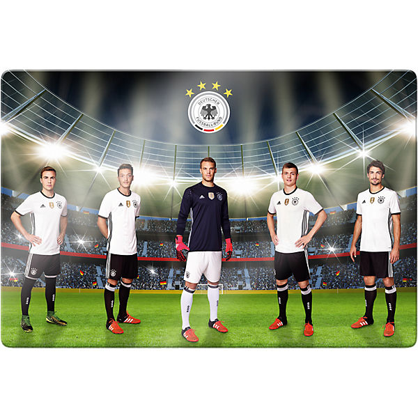 Wandbild Unsere Mannschaft, Glas, 60 x 40 cm