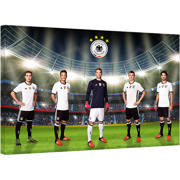 Leinwandbild Unsere Mannschaft, 120 x 80 cm