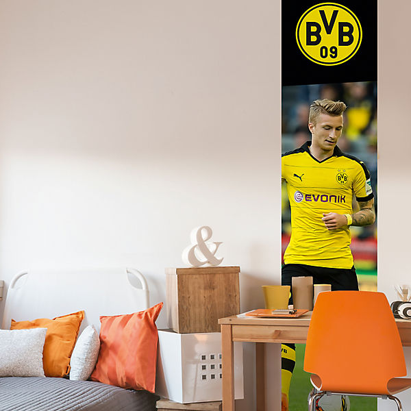 Fototapete BVB Marco Reus, selbstklebend, 50 x 250 cm