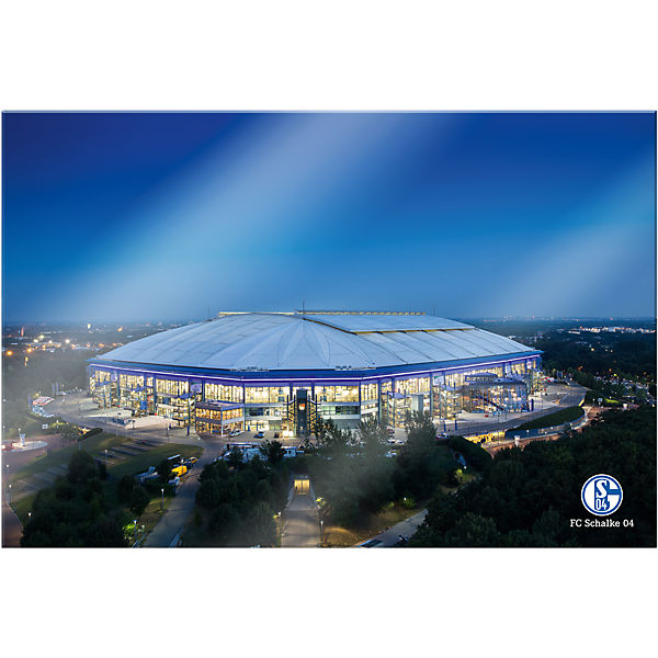 Wandbild FC Schalke 04 - Arena 02, Acrylglas, 120 x 75 cm