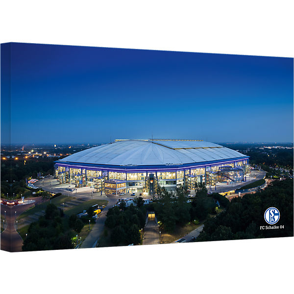Leinwandbild FC Schalke 04 - Arena 02, 120 x 80 cm
