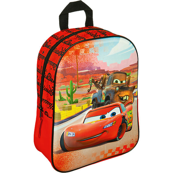 3D Kindergartenrucksack Cars