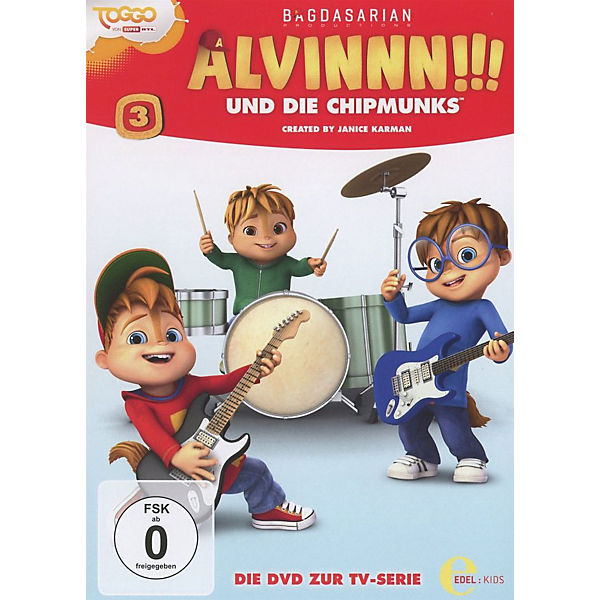 DVD Alvinnn!!! und die Chipmunks 03 - Das Musikfestival