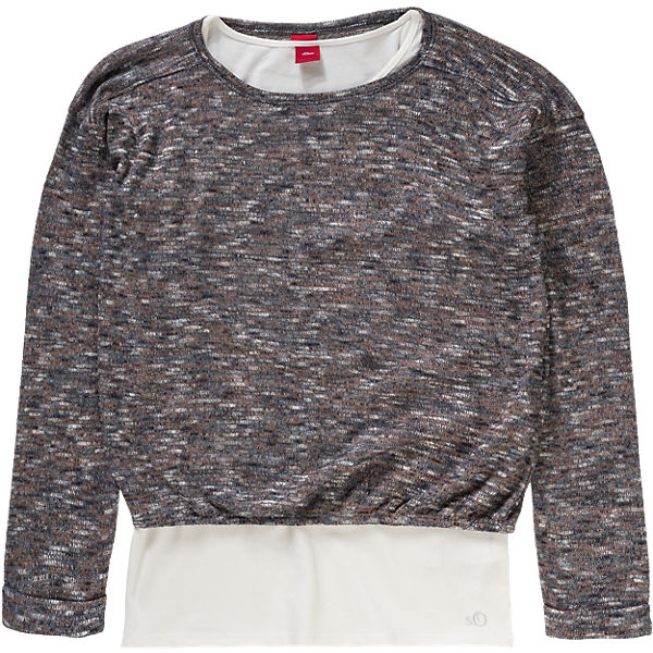 Set Pullover + Langarmshirt für Mädchen