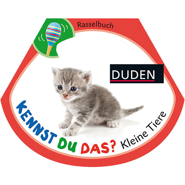Duden Kennst du das? Rasselbuch Kleine Tiere, mit Rassel