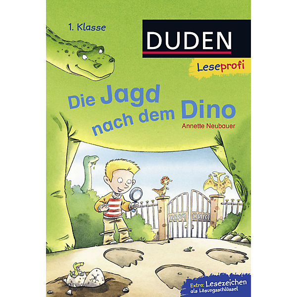 Duden Leseprofi: Die Jagd nach dem Dino, 1. Klasse