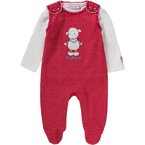 BABYGLÜCK BY SALT & PEPPER Baby Set Strampler + Langarmshirt für Mädchen