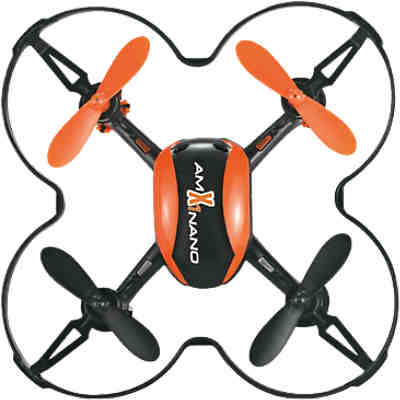 Amewi RC Quadrocopter Micro UFO AM X1 Nano 2.4 GHz, inkl. 2 Akkus