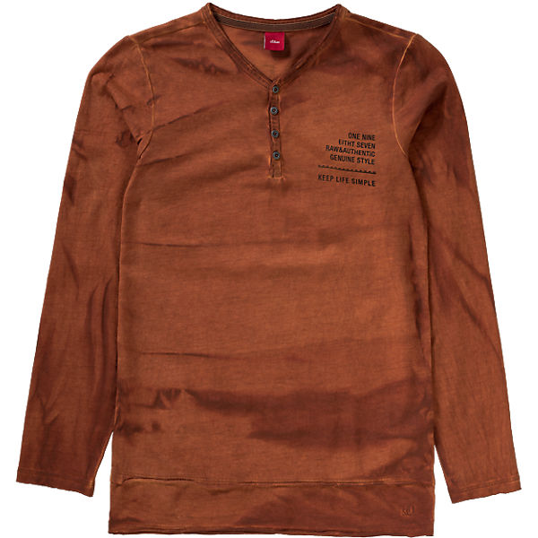 Langarmshirt für Jungen SLIM