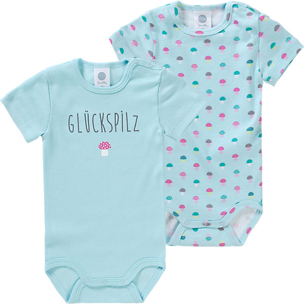 Baby Bodys Doppelpack für Mädchen