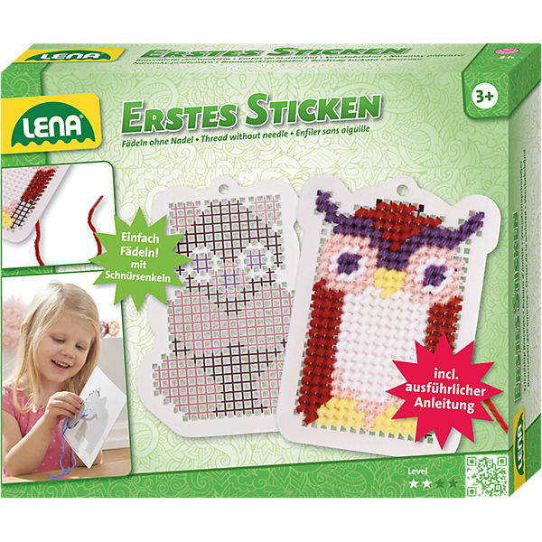 My First Erstes Sticken Eule / Eichhörnchen