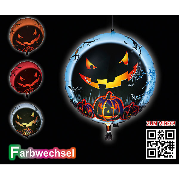 LED-Folienballon Halloween