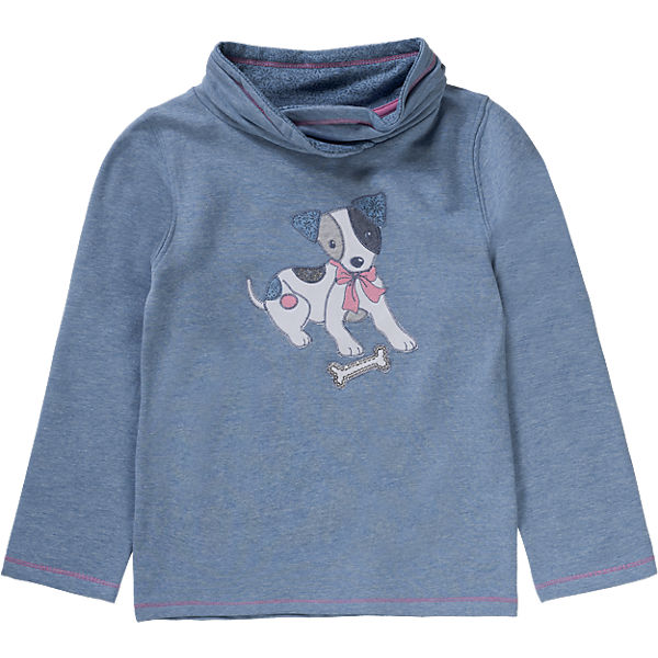 Sweatshirt mit Schalkragen für Mädchen