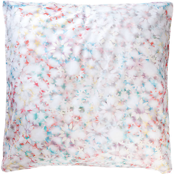 Kissenbezug, Caleido Flower, Baumwolle Satin, 40x40 cm