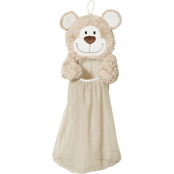 Bär beige mit Netz (39098)