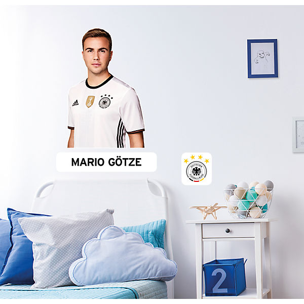 Wandsticker Mario Götze, 33 x 47 cm