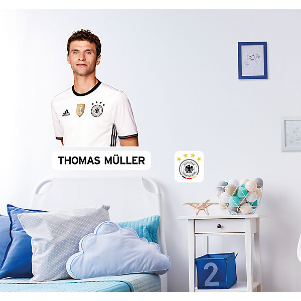 Wandsticker Thomas Müller, 33 x 47 cm