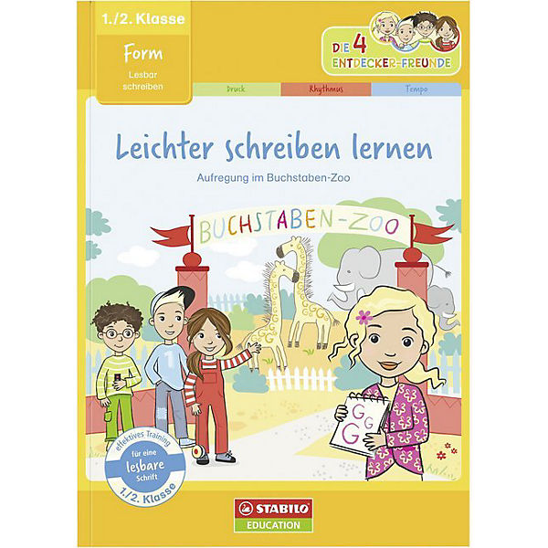 Leichter schreiben lernen: Form üben, lesbar schreiben
