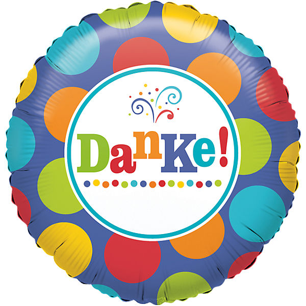 Folienballon Danke!