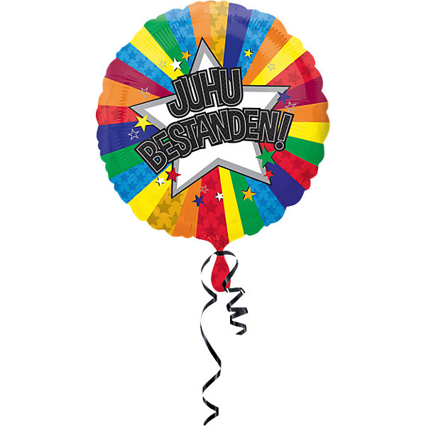 Folienballon Juhu Bestanden