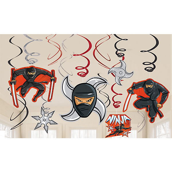 Dekospiralen Ninja, 12-tlg.
