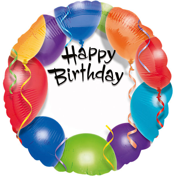 Standard Happy Birthday personalisiert Folienballon