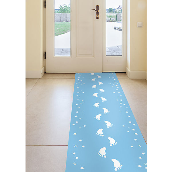 Babyteppich blau
