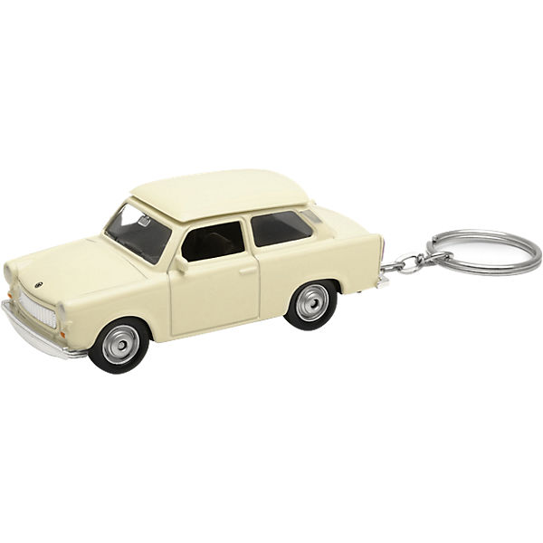 Schlüsselanhänger Trabbi Trabant beige