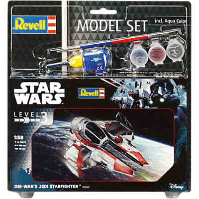 Revell Modellbausatz - Model Set Star Wars Obi Wan's Jedi Starfighter