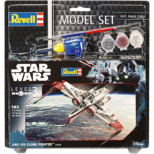 Revell Modellbausatz - Model Set Star Wars ARC-170 Fighter