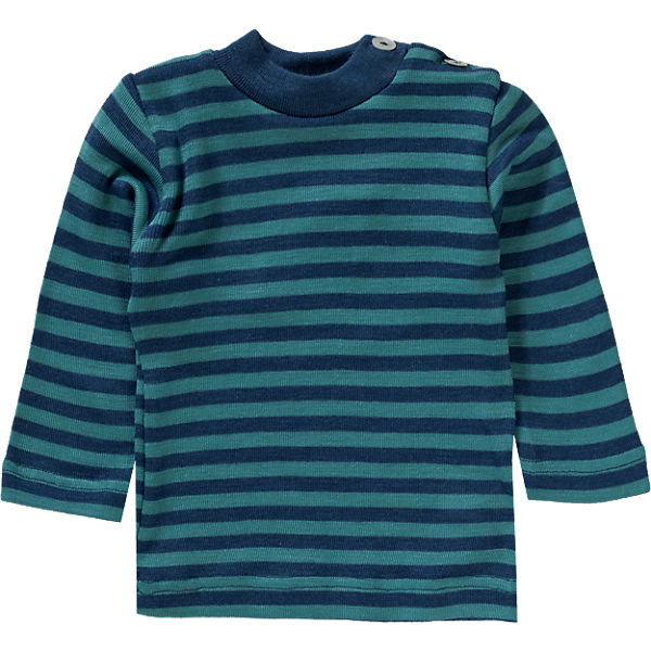 Baby Langarmshirt für Jungen Wolle/Seide