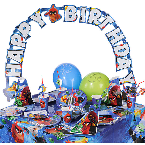 Partyset Angry Birds Movie, 68-tlg.