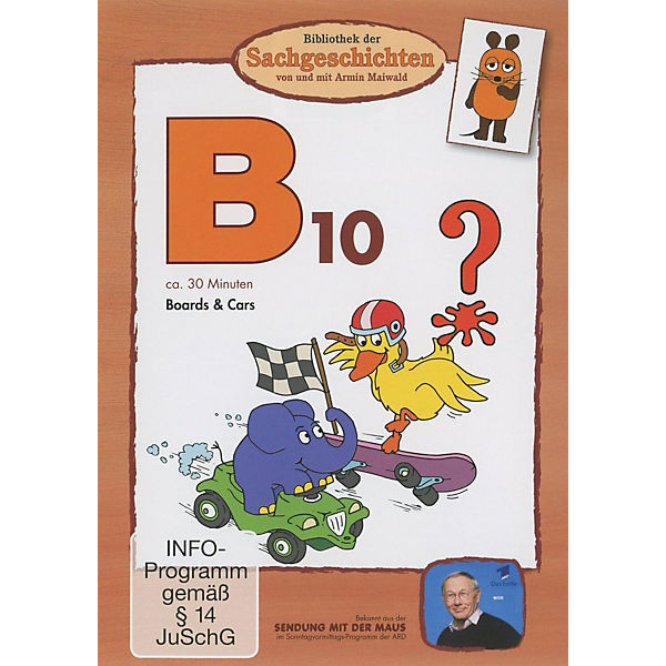 DVD Bibliothek der Sachgeschichten B10 - Boards & Cars