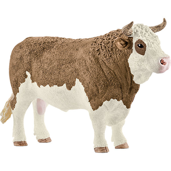 Schleich 13800 Farm World: Fleckvieh-Bulle