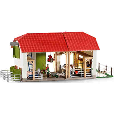 Schleich 42333 Farm World: Großer Bauernhof mit Tieren und Zubehör 2