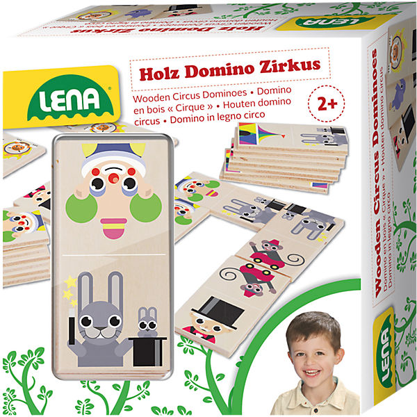 Holz Domino Zirkus