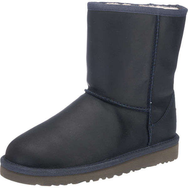 Kinder Winterstiefel CLASSIC SHORT LEATHER mit Lammfell