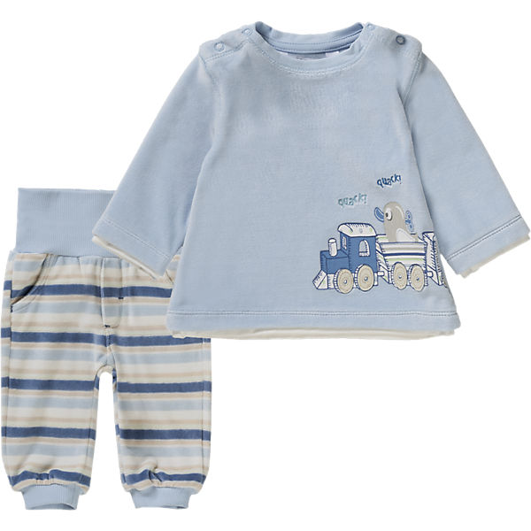 Baby Set Langarmshirt + Sweathose für Jungen