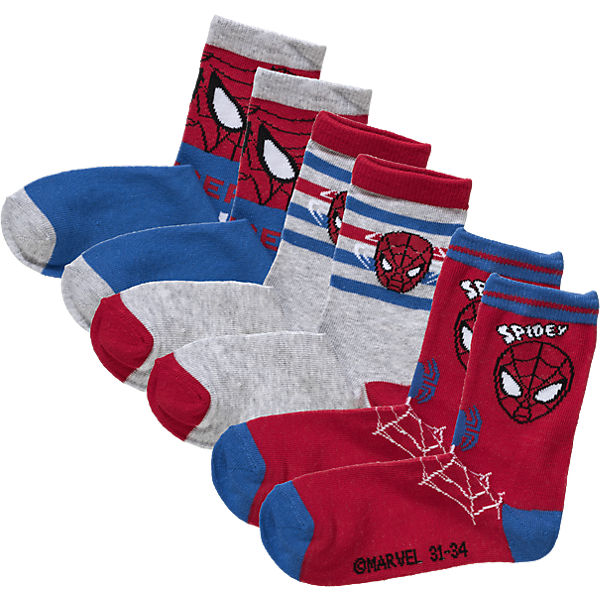 SPIDERMAN Socken 3er-Pack für Jungen